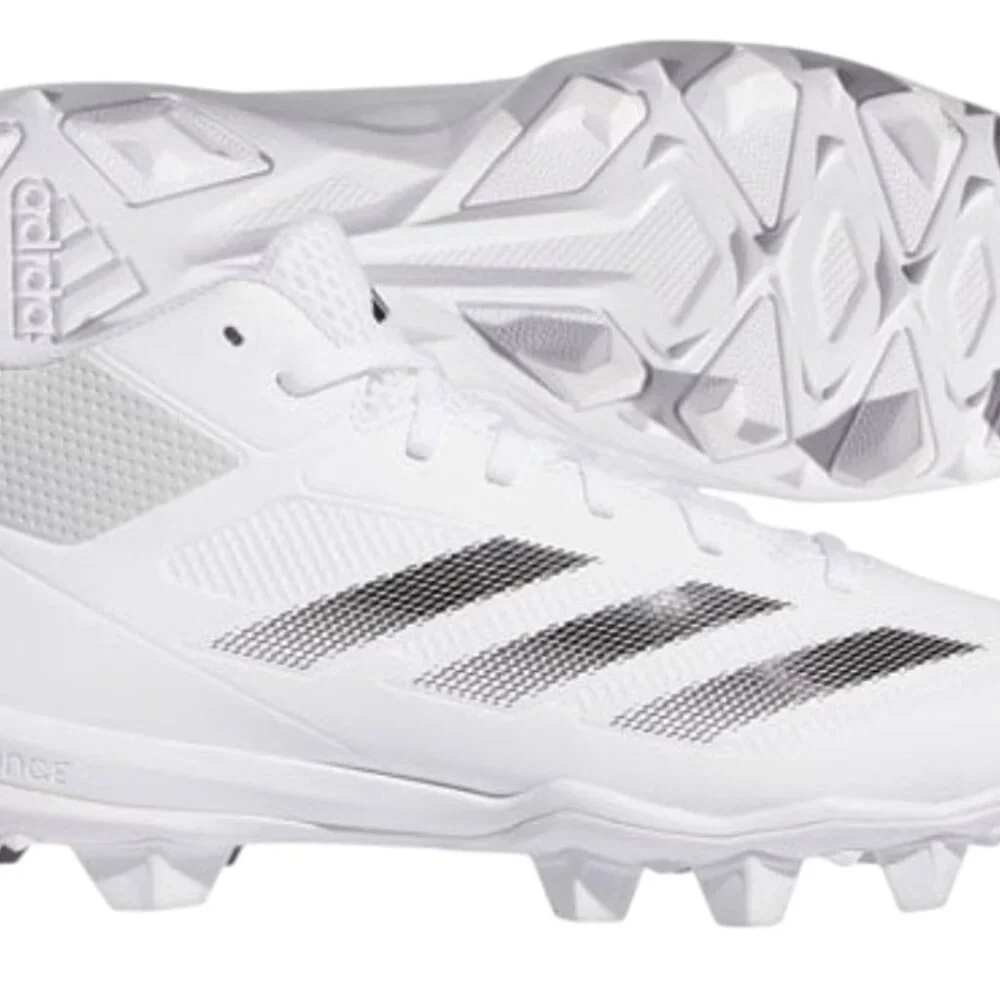 Adidas Adizero Impact 2 Spark White Molded Cleats IF5103 Men's‎ Size 11.5 NWT - Picture 15 of 15